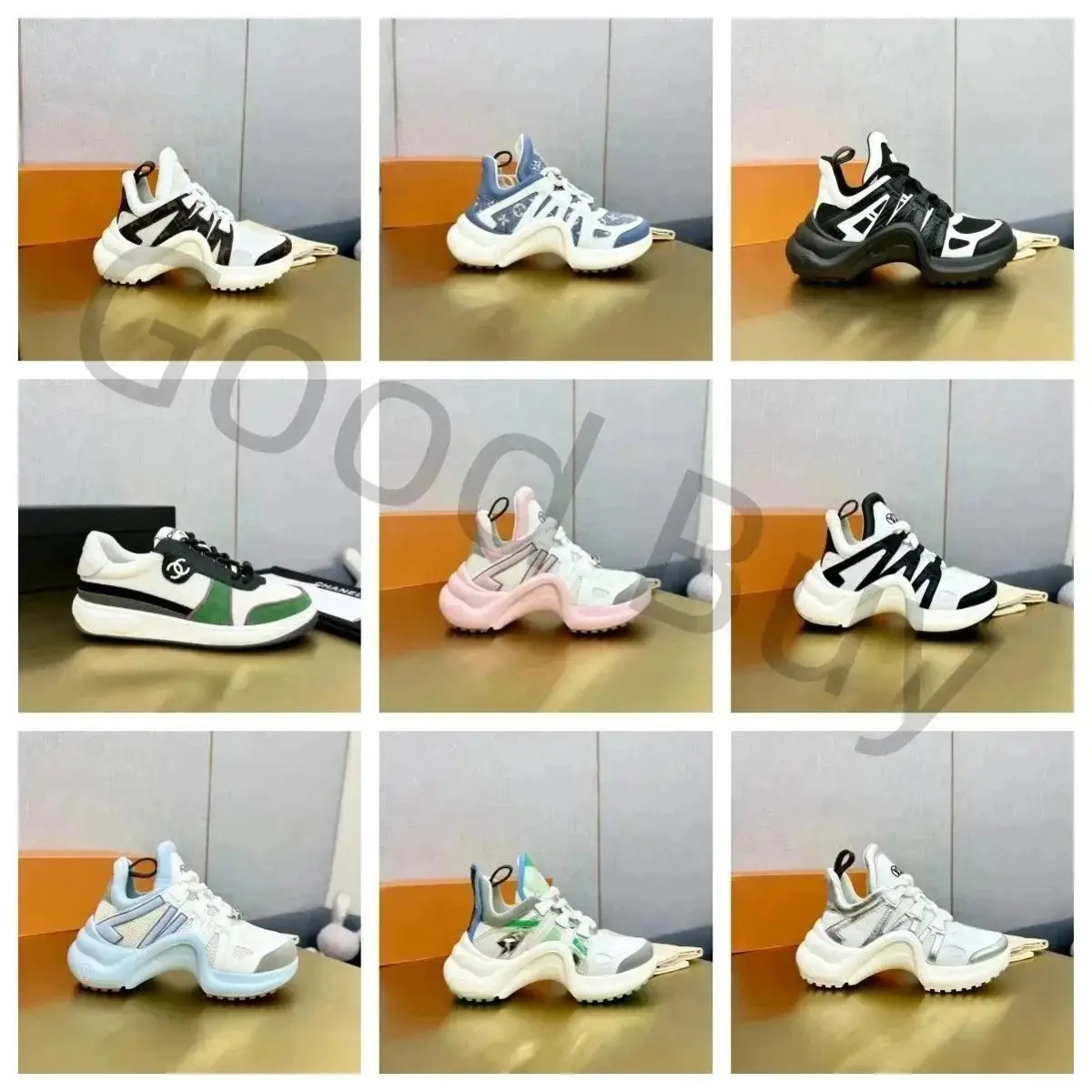 Louis Vuitton Archlight 1.0 Leather Low-Top Sneakers 1