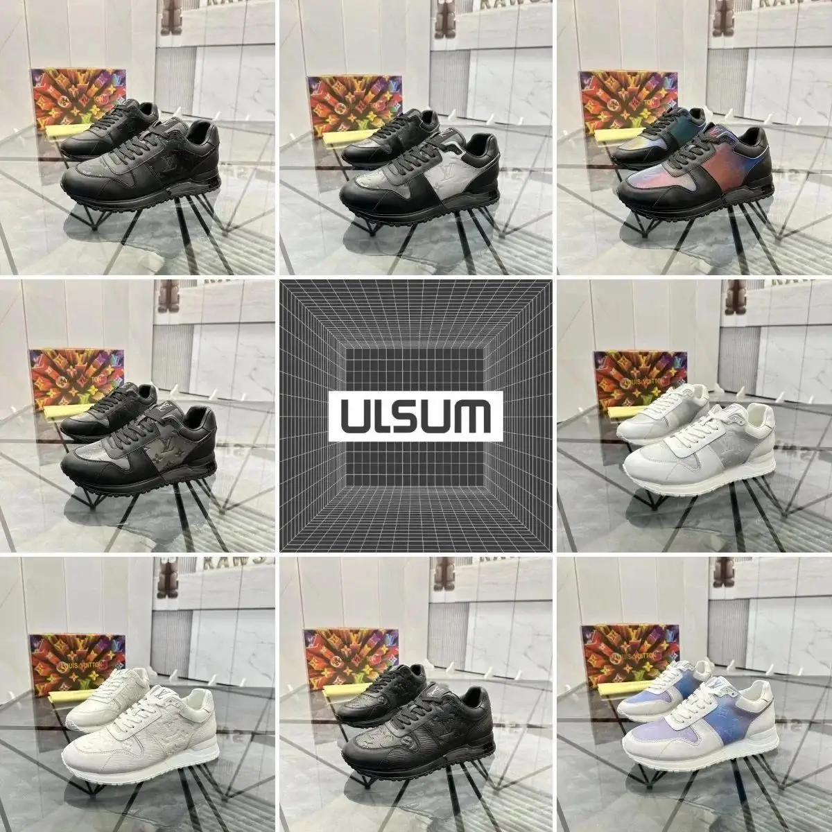 Louis vuitton run away shoes color change 1