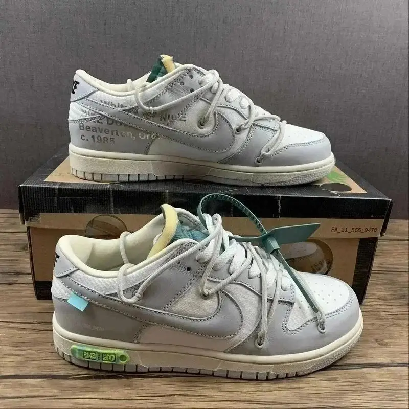 OFF-WHITE × Nike Dunk Low [Multi-Colorway] 11