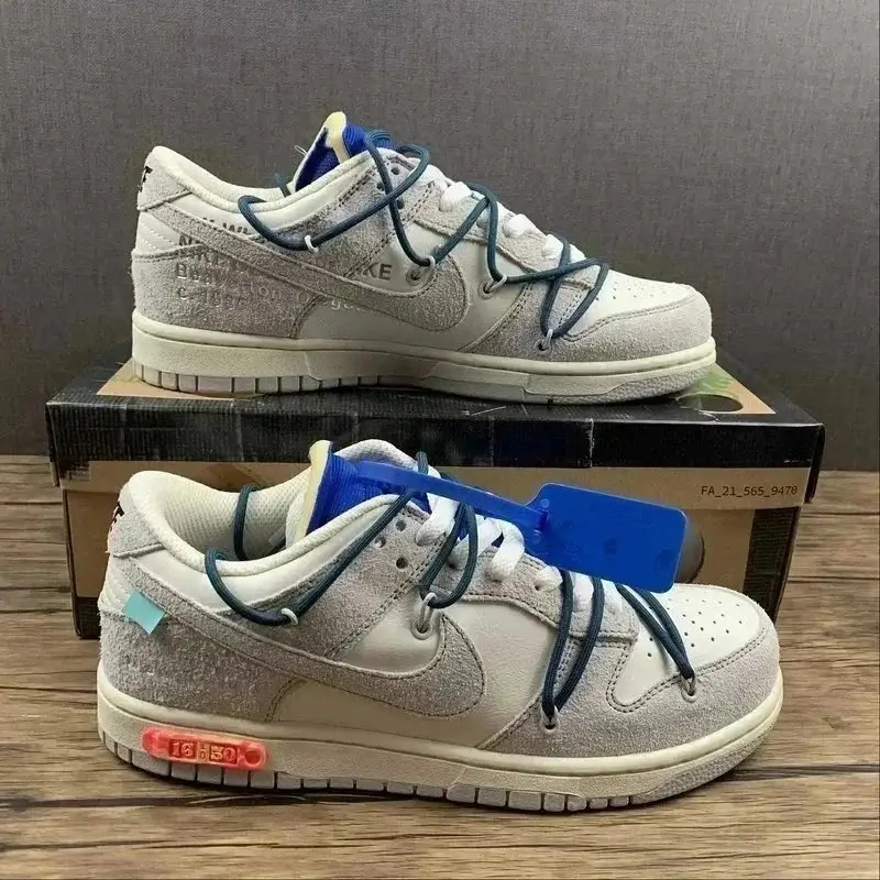 OFF-WHITE × Nike Dunk Low [Multi-Colorway] 12