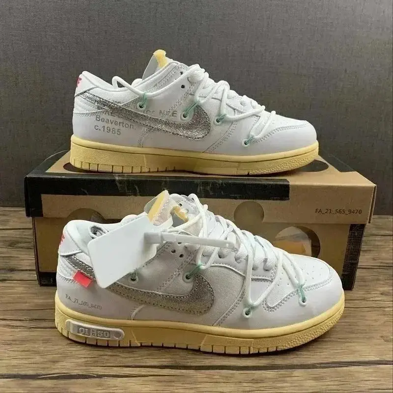 OFF-WHITE × Nike Dunk Low [Multi-Colorway] 13