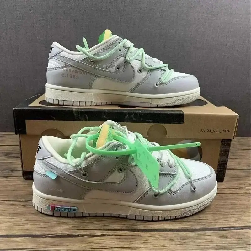 OFF-WHITE × Nike Dunk Low [Multi-Colorway] 14