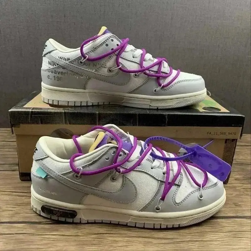 OFF-WHITE × Nike Dunk Low [Multi-Colorway] 5