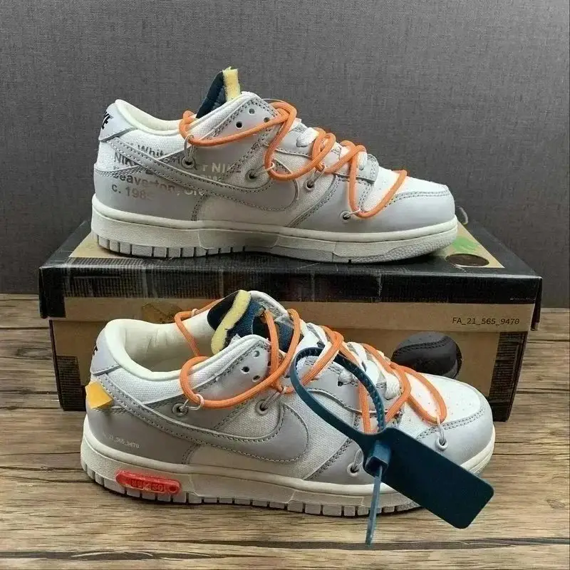OFF-WHITE × Nike Dunk Low [Multi-Colorway] 6