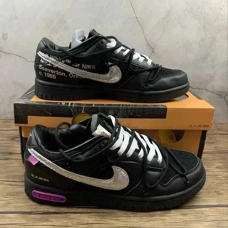OFF-WHITE × Nike Dunk Low [Multi-Colorway] 8